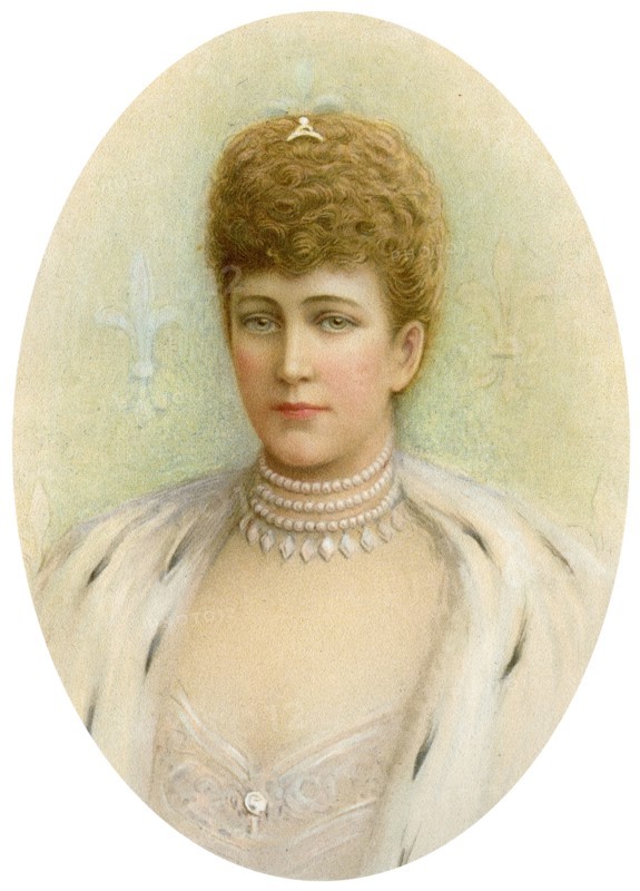 Alexandra, Queen Consort of King Edward VII of the United Kingdom, 1905. Artist: Unknown