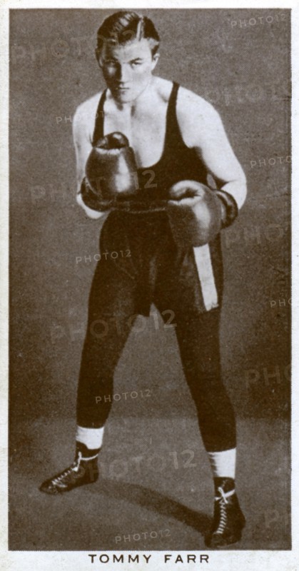 Tommy Farr, Welsh boxer, 1938. Artist: Unknown