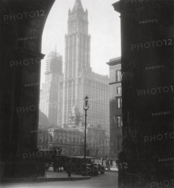 Woolworth Building, New York City, USA, 20th century. Artist: J Dearden Holmes
