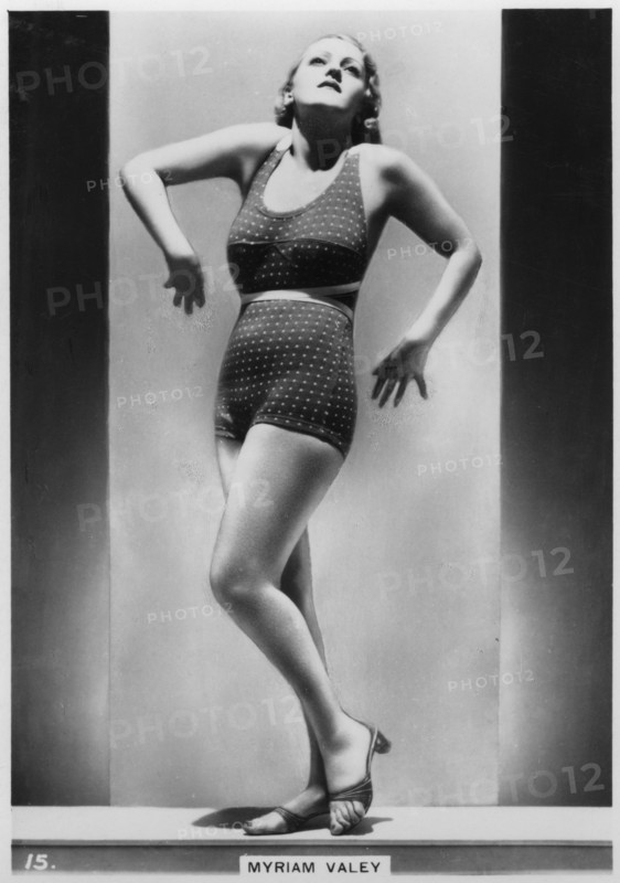 Myriam Valey, c1938. Artist: Unknown