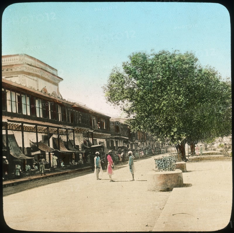 Chandni Chowk, Delhi, India, late 19th or early 20th century. Artist: Unknown