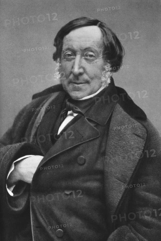 Gioachino Rossini (1792-1868), Italian composer. Artist: Nadar