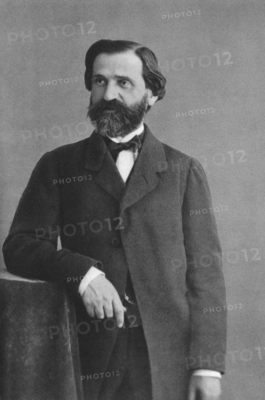 Giuseppe Verdi (1813-1901), Italian Romantic composer, mainly of opera. Artist: Nadar