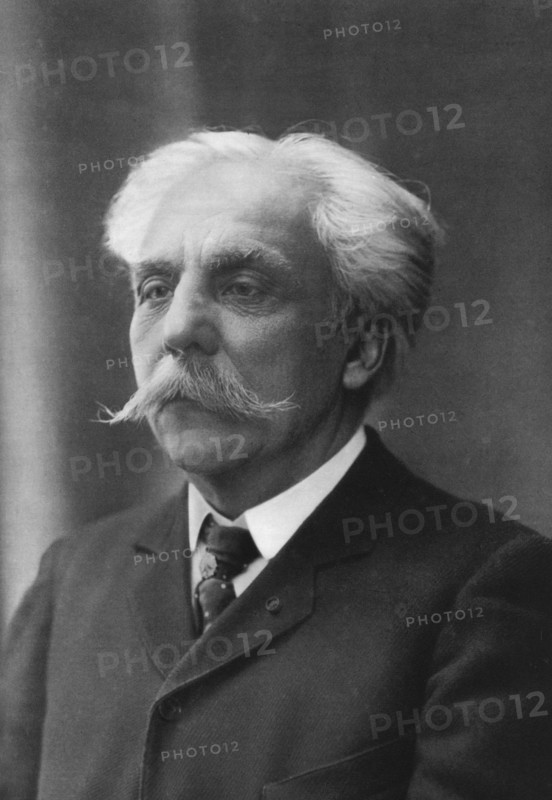 Gabriel Fauré (1845-1924), French composer, organist, pianist and teacher. Artist: Silvestre