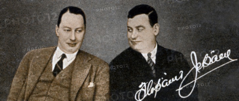 Mr Flotsam and Mr Jetsam, 1935. Artist: Unknown