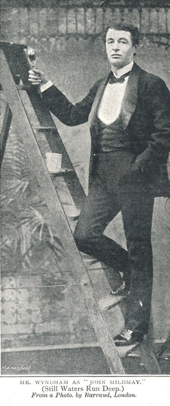 Mr Charles Wyndham, c.1890s Artist: Unknown.