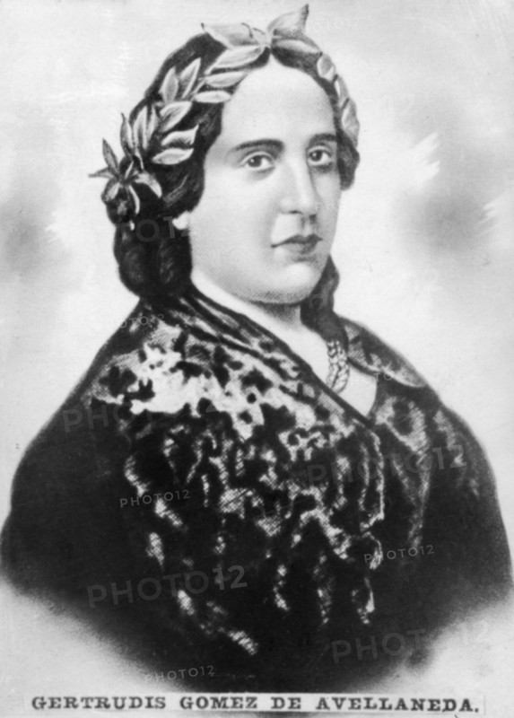 Gertrudis Gomez de Avellaneda, Cuban born Spanish writer and political activist, c1910. Artist: Unknown