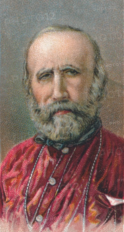 Giuseppe Garibaldi,  (1807-1882) Italian patriot, 1924. Artist: Unknown