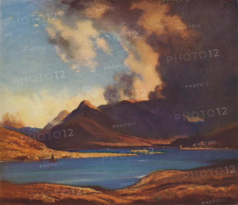 The Shadows of Glencoe, 1925. Artist: David Young Cameron