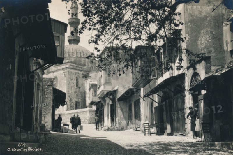 The Old Town of Rhodes, Greece, 1936. Artist: Unknown