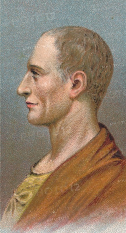 Augustus Caesar - Gaius Julius Caesar Octavianus (63 BC-14 AD), first Roman Emperor, 1924. Artist: Unknown