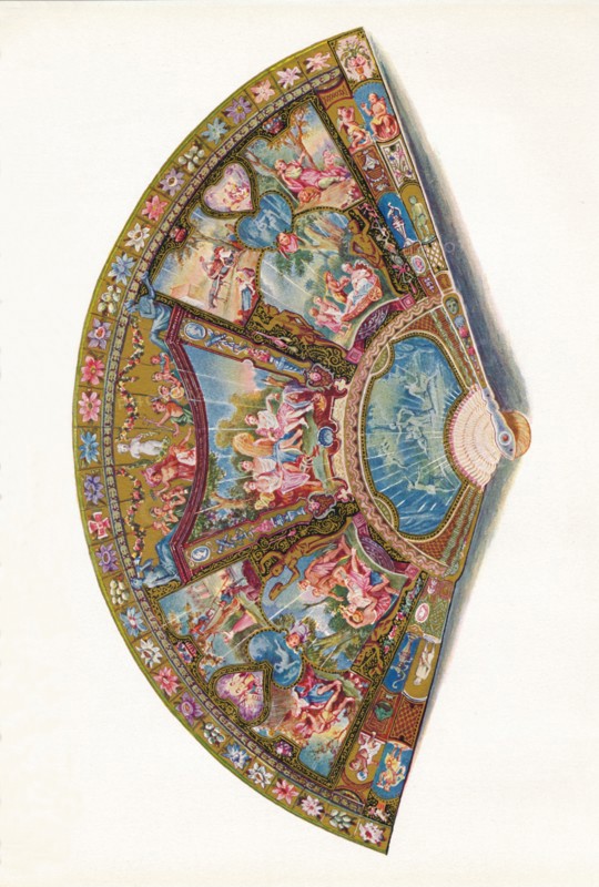 Small Dress Fan, 1901. Artist: Unknown