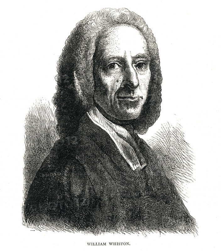 William Whiston, 1878. Artist: Unknown.