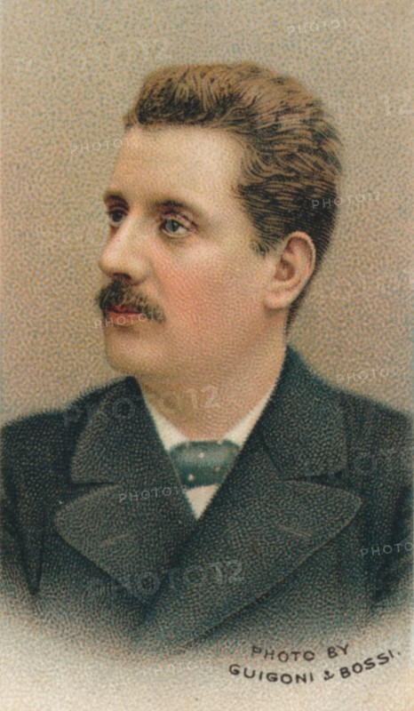 Giacomo Puccini (1858-1924) Italian composer, 1911. Artist: Unknown