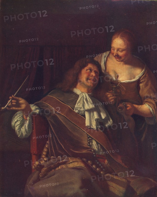 A Man and a Woman, 1907. Artist: Unknown.