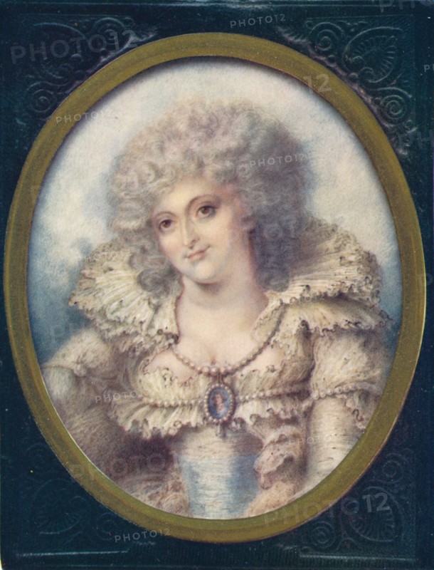 Mrs Fitzherbert, 1907. The longtime companion of the future King George IV of the United Kingdom. Artist: Richard Cosway