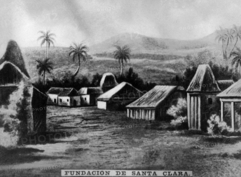 Foundation of Santa Clara, (1699), 1920s. Artist: Unknown
