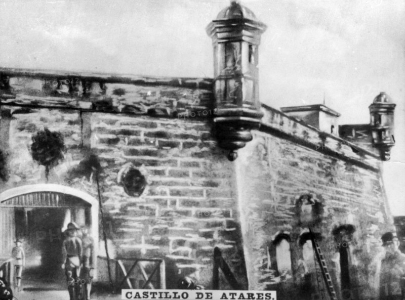 Atares Castle, (1764), 1920s. Artist: Unknown