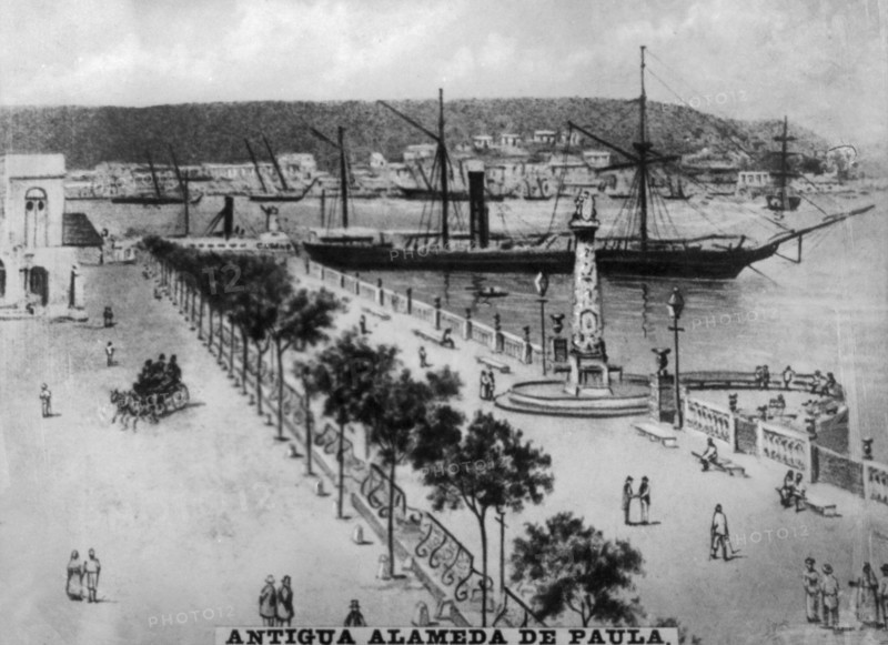 Avenue the  Paula, (18th century), 1920s. Artist: Unknown