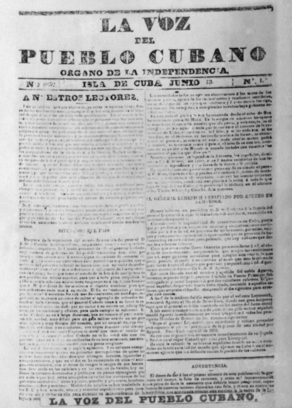The voice of the people newspaper, (1852), 1920s. Artist: Unknown