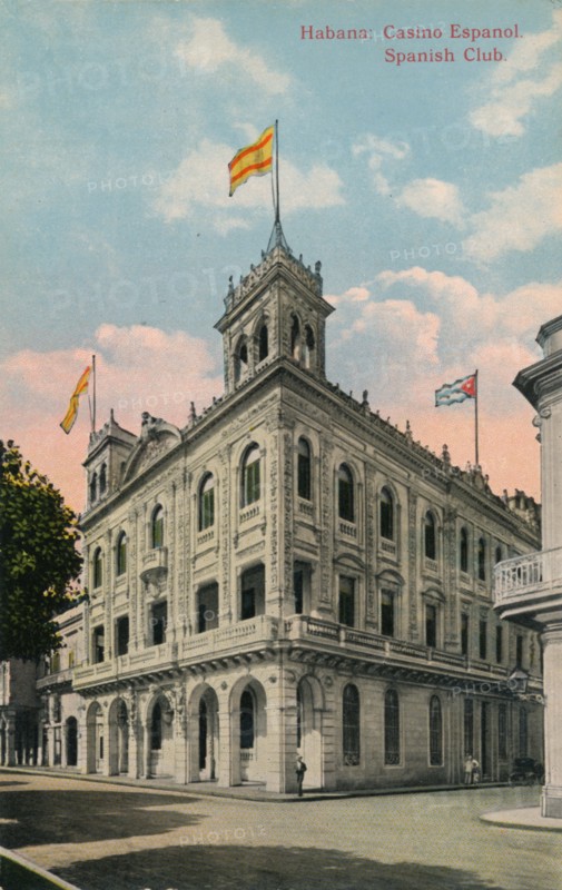 Habana: Casino Espanol. Spanish Club, c1910. Artist: Unknown