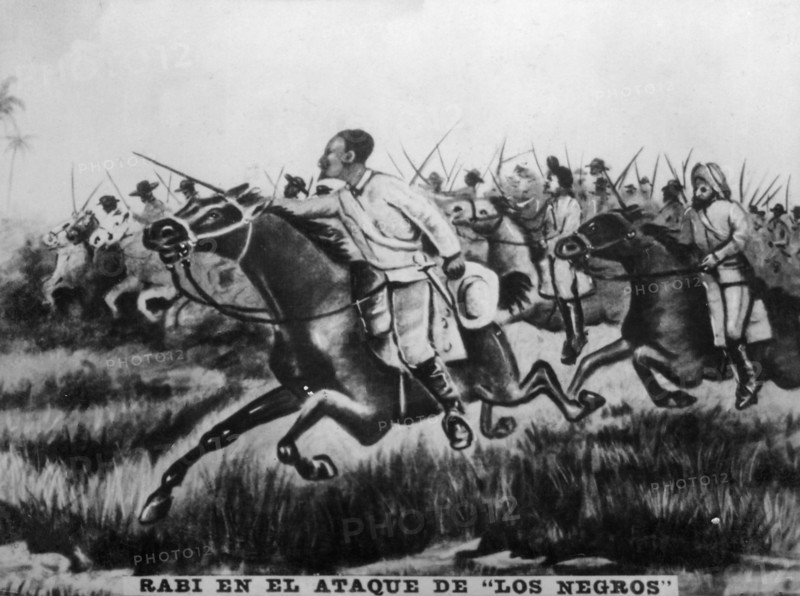 'Rabi in the Attack of "The Blacks"', 1895, (1920s).  Creator: Unknown.