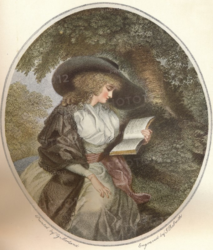 Delia in the Country, 1788, (1902). Artist: John Raphael Smith