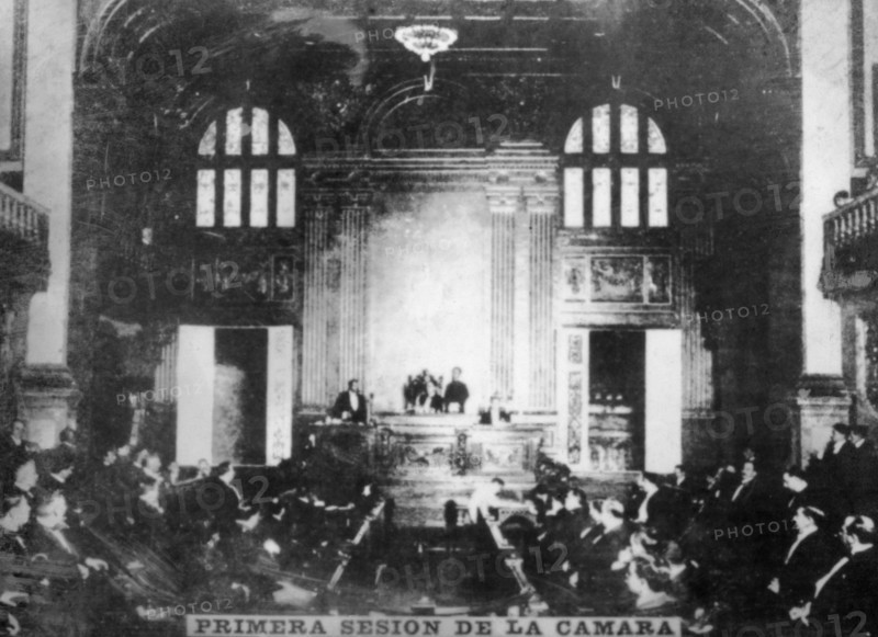 First session of the Chamber, (1902), 1920s. Artist: Unknown