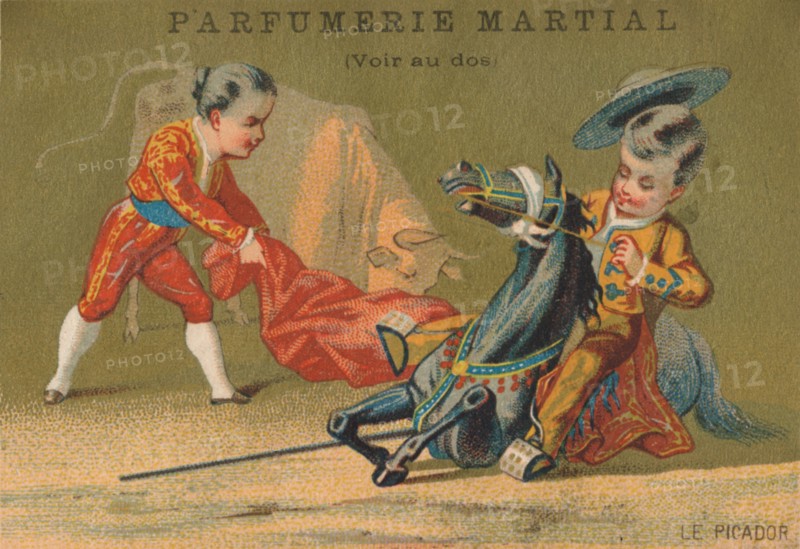 Thildren as a Picador and a Matador, c.1910s. Artist: Unknown