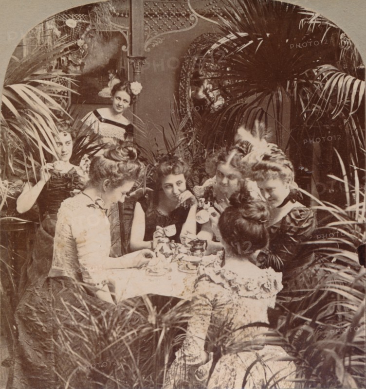 'A Fortune in a Teacup', 1901. Artist: Unknown