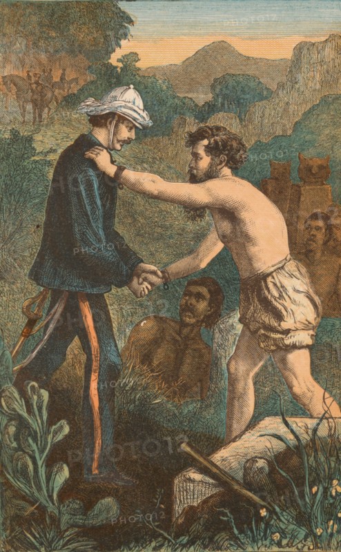 The Finding of Hamilton at Lucknow, c1910. Artist: Unknown