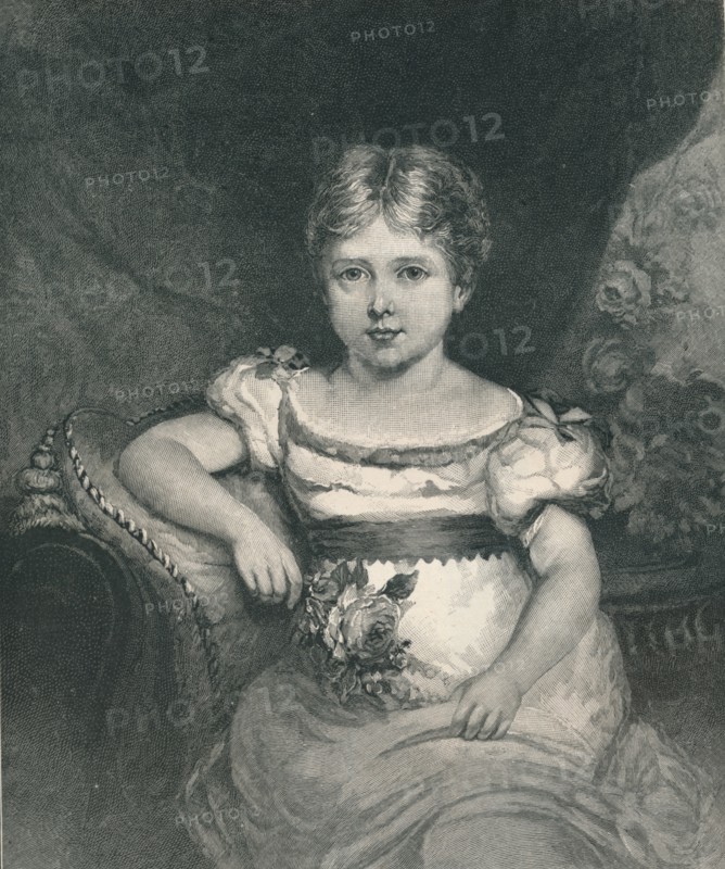 Queen Victoria (1819-1901) aged six years old', 1894. Artist: Unknown