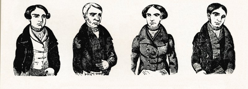 A Contemporary Impression of the Tolpuddle Martyrs', (1838), 1934. Artist: Unknown