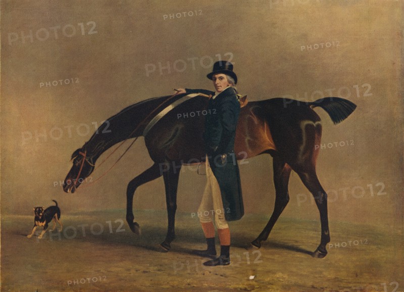 The Hon. Peniston Lamb with His Horse Assassin (1770), 1929. Artist: Unknown