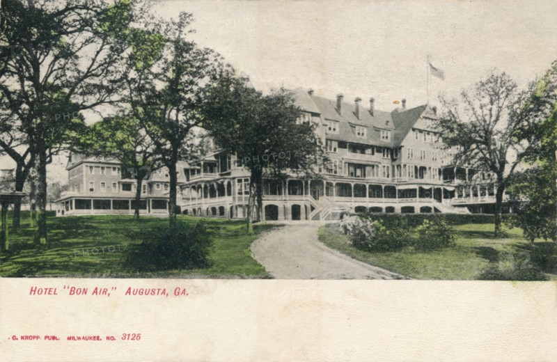 Hotel Bon Air, Augusta, Georgia, c1910. Artist: Unknown