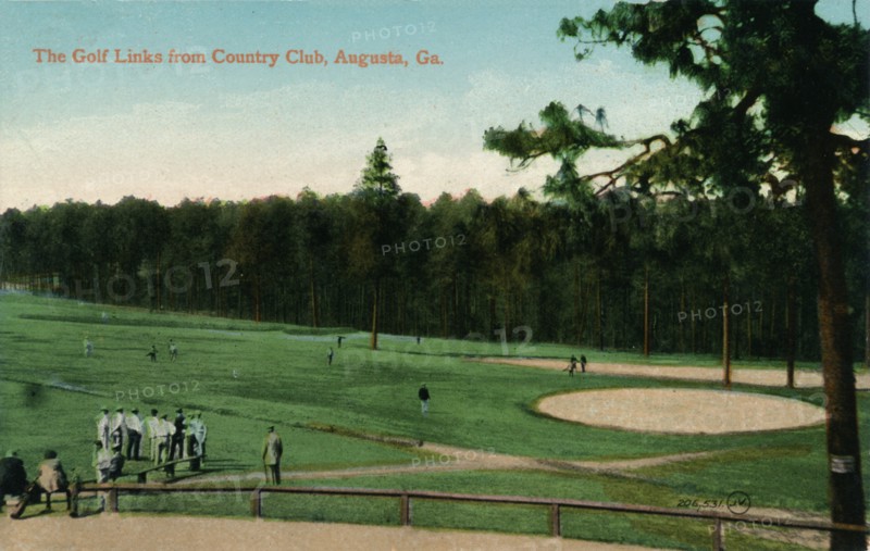 The Golf Links from Country Club, Augusta, Georgia, c1910. Artist: Unknown