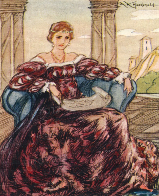 Lucrezia Borgia, (1480-1519), 1937. Artist: Alexander K MacDonald