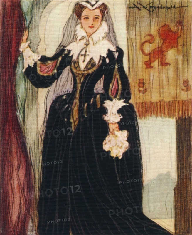 Mary, Queen of Scots, (1542-1587), 1937. Artist: Alexander K MacDonald