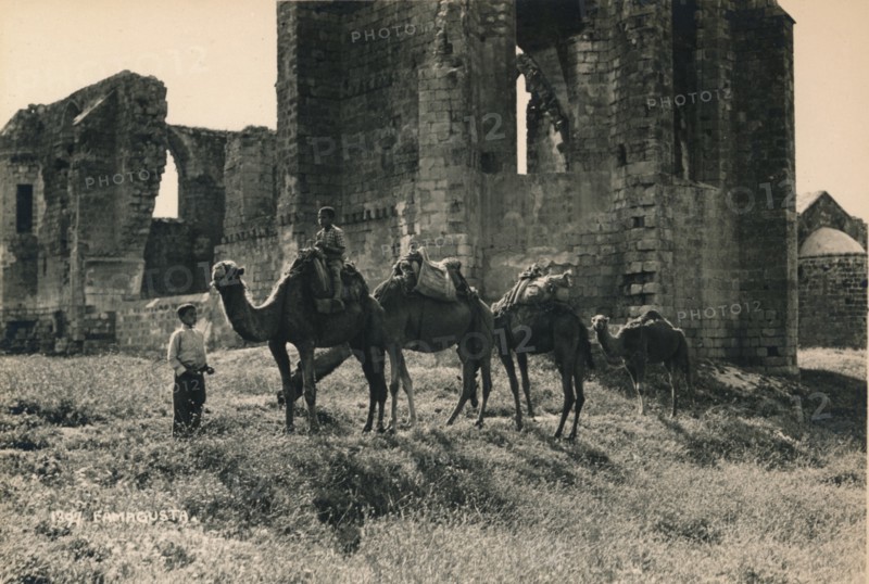 Carmelite and Armenian churches at Martinengo Bastion, Famagusta, Northern Cyprus, 1936 Artist: Unknown