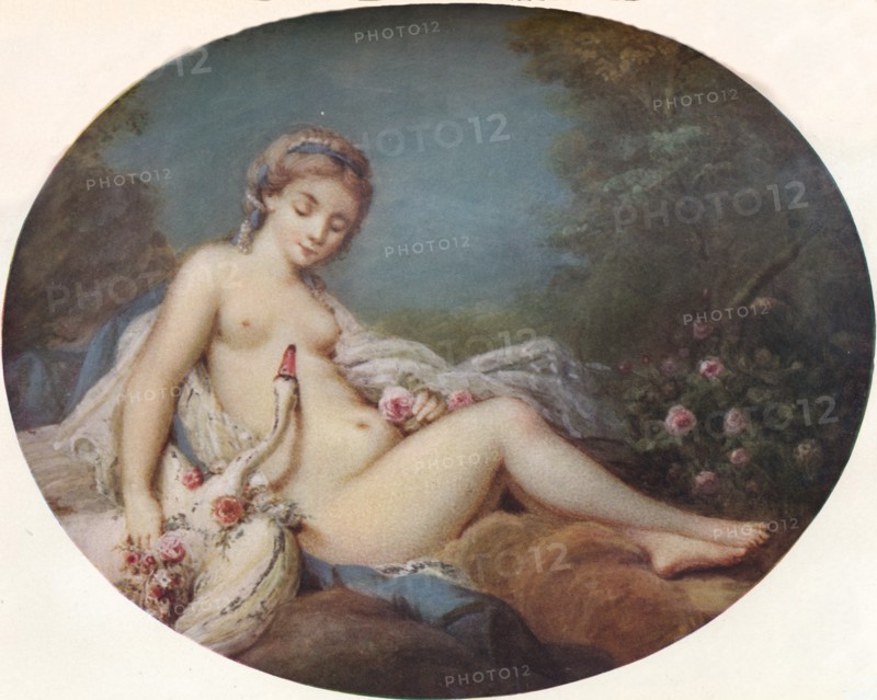 Leda, 18th century, (1917). Artist: Jacques Charlier