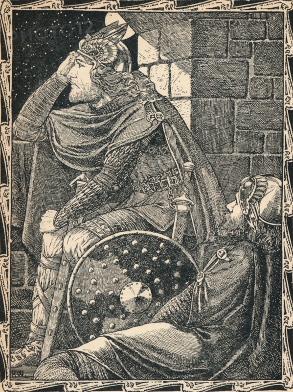 Hereward The Wake At Ely, 1902. Artist: Patten Wilson
