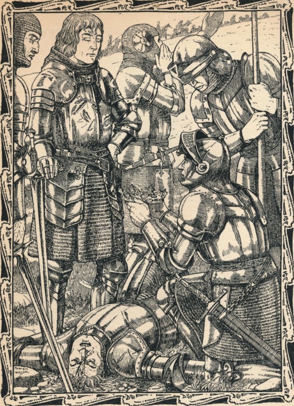 Richmond at Bosworth, 1902. Artist: Patten Wilson