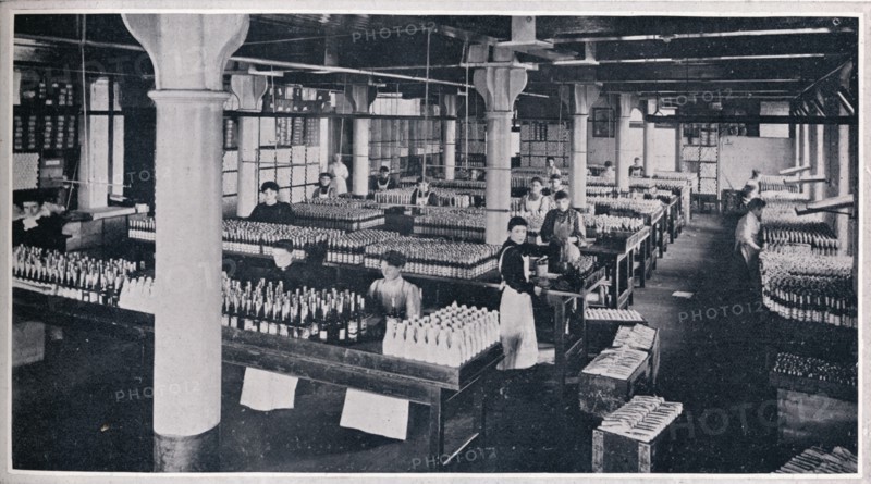 Where the famous Yorkshire Relish is made up, 1906. Artist: Unknown