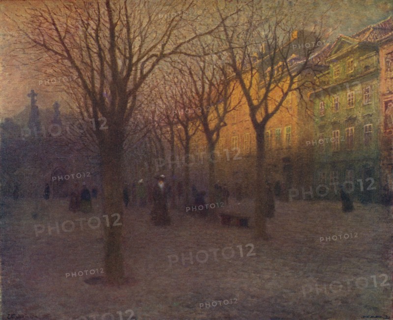 Ostrov Kampa, Prague, c1879-1906, (1906). Artist: Vaclav Jansa