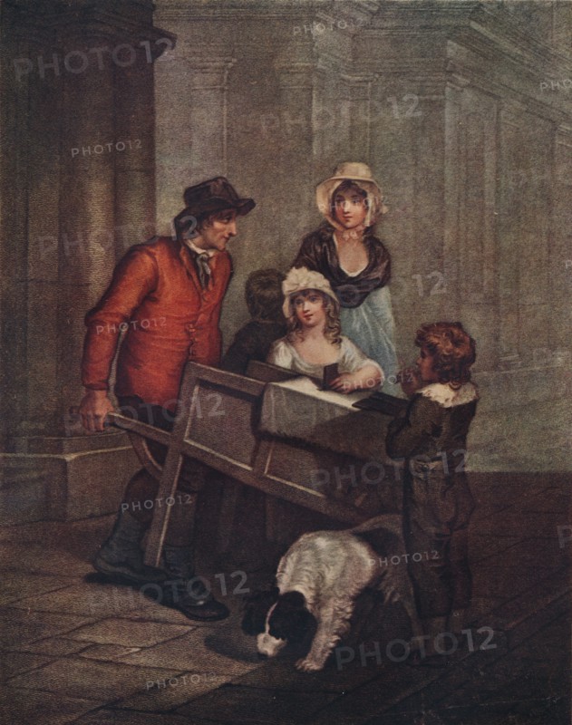 Cries of London Plate 12: Hot Spice Gingerbread, smoaking hot!, 1796, (1911). Artist: Unknown