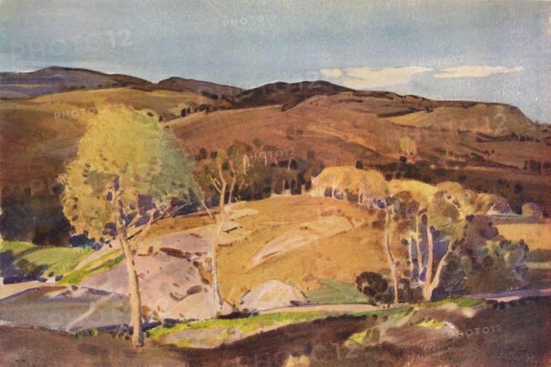 In Glen Cannich, c1891-1936, (1936). Artist: Harry Watson