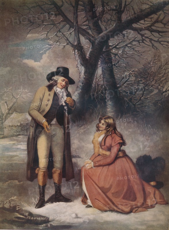 A Christmas Gambol, c18th century, (1919). Artist: John Raphael Smith