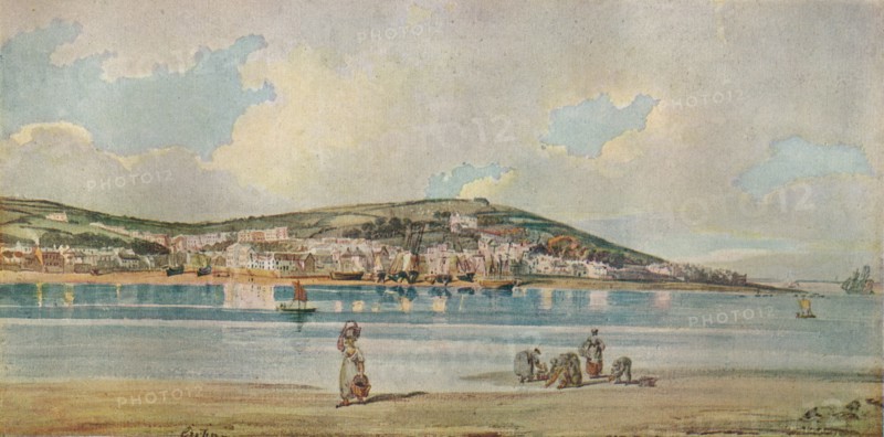 View of Appledore, North Devon, from Instow Sands, 1798, (1919). Artist: Thomas Girtin