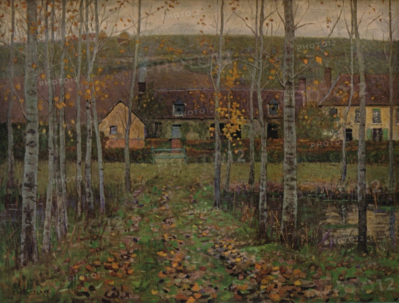 Lingering Leaves, 1901, (1906). Artist: Charles Herbert Eastlake