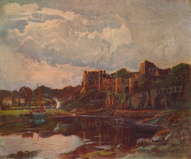 Chepstow Castle, c1862-1924, (1924). Artist: Louis Burleigh Bruhl